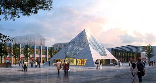 濮阳金字塔网架