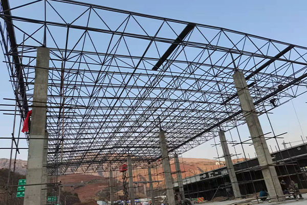 濮阳钢结构网架图片
