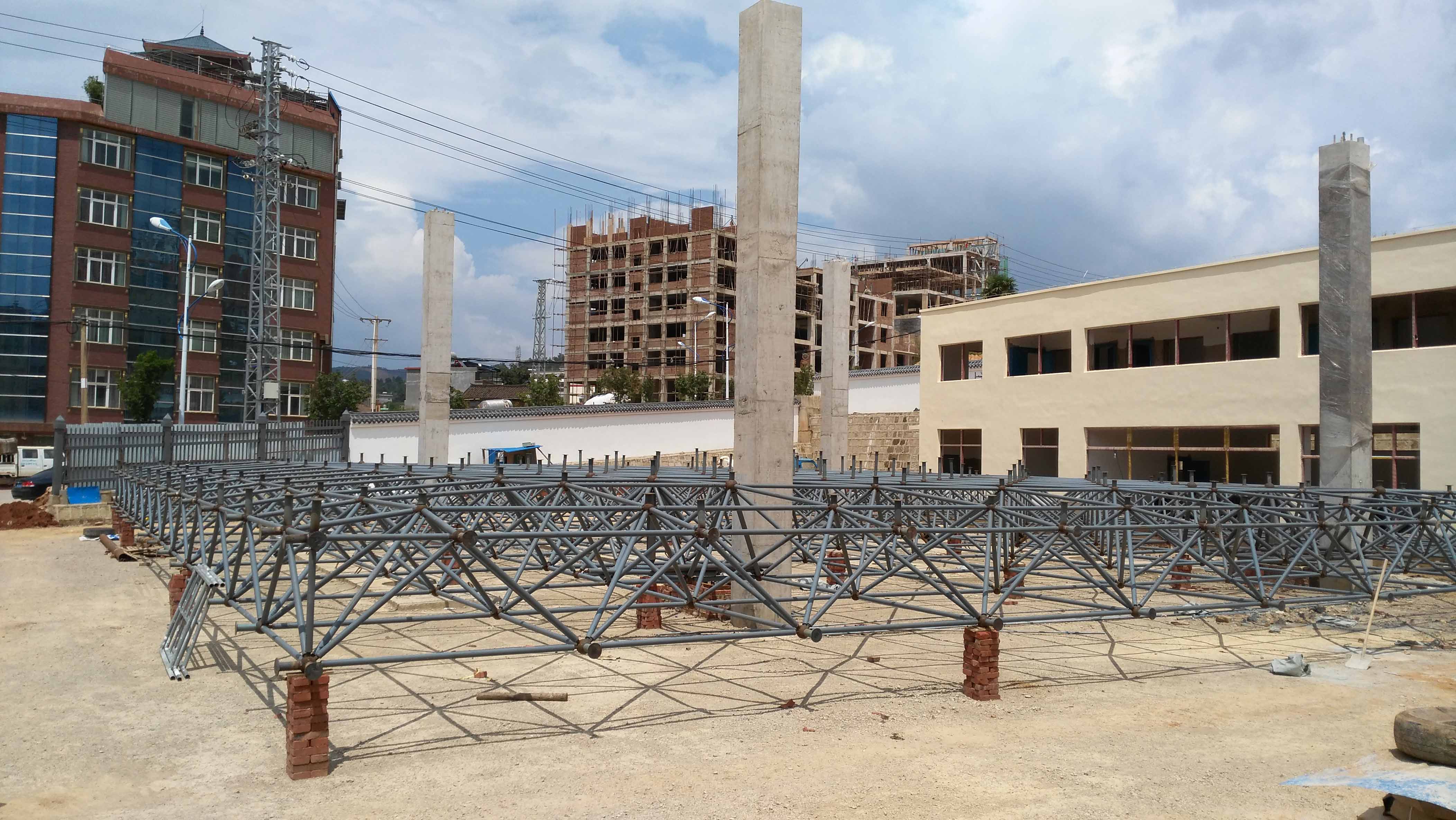 濮阳小型加油站网架