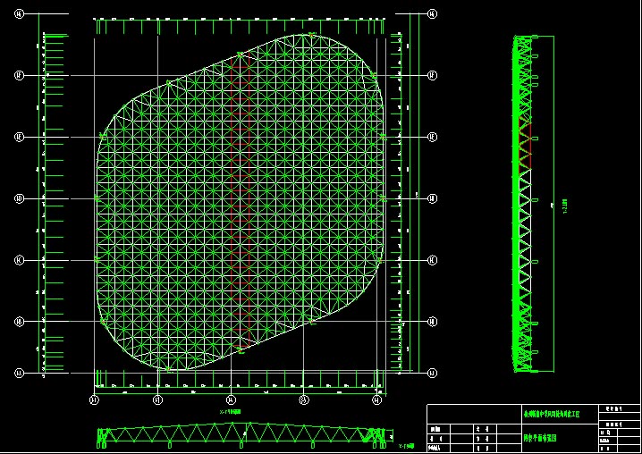 濮阳杭州转塘中学网架设计