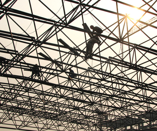 濮阳厂房网架安装