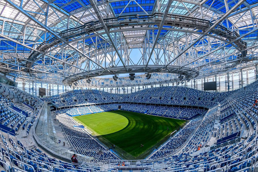 濮阳篮球场网架案例